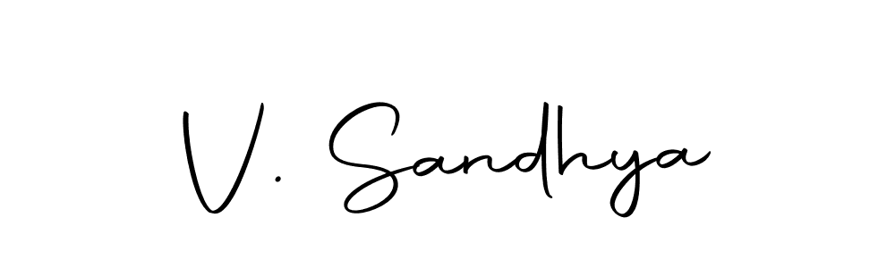 Make a short V. Sandhya signature style. Manage your documents anywhere anytime using Autography-DOLnW. Create and add eSignatures, submit forms, share and send files easily. V. Sandhya signature style 10 images and pictures png