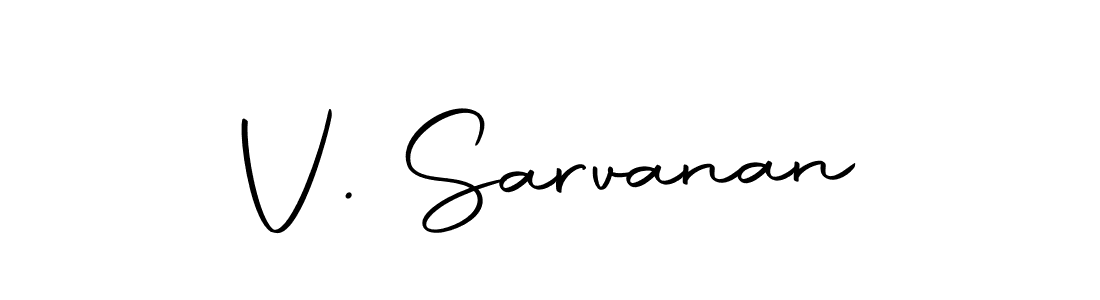 Make a short V. Sarvanan signature style. Manage your documents anywhere anytime using Autography-DOLnW. Create and add eSignatures, submit forms, share and send files easily. V. Sarvanan signature style 10 images and pictures png