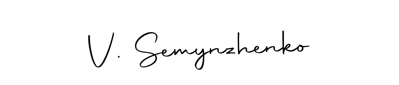 Also You can easily find your signature by using the search form. We will create V. Semynzhenko name handwritten signature images for you free of cost using Autography-DOLnW sign style. V. Semynzhenko signature style 10 images and pictures png