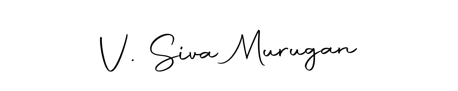 You should practise on your own different ways (Autography-DOLnW) to write your name (V. Siva Murugan) in signature. don't let someone else do it for you. V. Siva Murugan signature style 10 images and pictures png