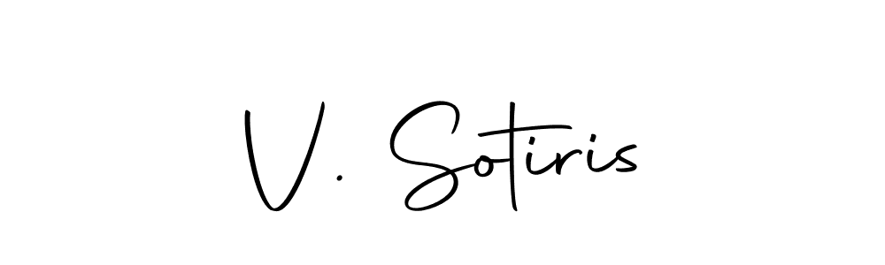 Make a short V. Sotiris signature style. Manage your documents anywhere anytime using Autography-DOLnW. Create and add eSignatures, submit forms, share and send files easily. V. Sotiris signature style 10 images and pictures png