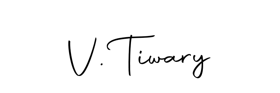 Similarly Autography-DOLnW is the best handwritten signature design. Signature creator online .You can use it as an online autograph creator for name V. Tiwary. V. Tiwary signature style 10 images and pictures png