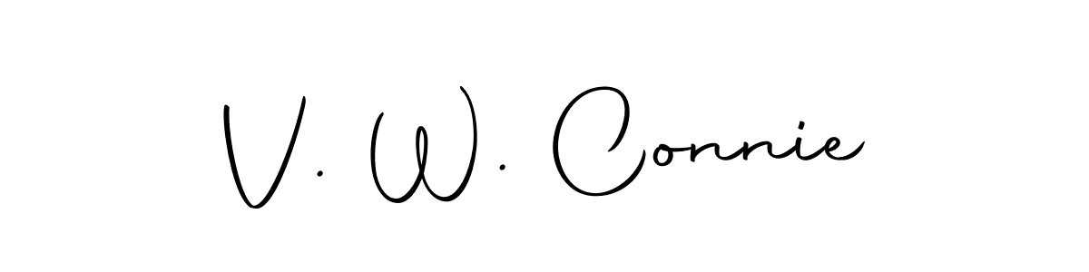 Best and Professional Signature Style for V. W. Connie. Autography-DOLnW Best Signature Style Collection. V. W. Connie signature style 10 images and pictures png