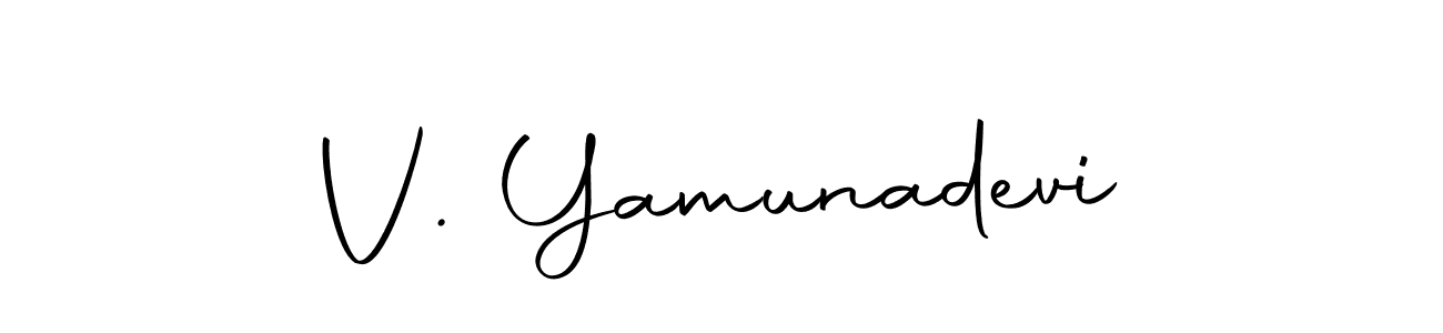 It looks lik you need a new signature style for name V. Yamunadevi. Design unique handwritten (Autography-DOLnW) signature with our free signature maker in just a few clicks. V. Yamunadevi signature style 10 images and pictures png