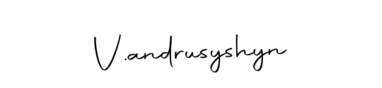 Here are the top 10 professional signature styles for the name V.andrusyshyn. These are the best autograph styles you can use for your name. V.andrusyshyn signature style 10 images and pictures png