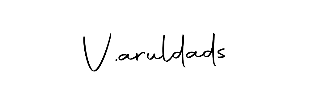 if you are searching for the best signature style for your name V.aruldads. so please give up your signature search. here we have designed multiple signature styles  using Autography-DOLnW. V.aruldads signature style 10 images and pictures png