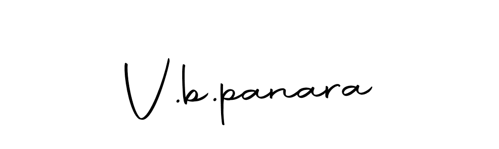 V.b.panara stylish signature style. Best Handwritten Sign (Autography-DOLnW) for my name. Handwritten Signature Collection Ideas for my name V.b.panara. V.b.panara signature style 10 images and pictures png
