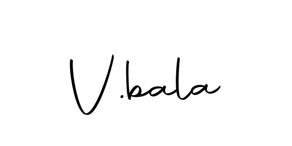 You can use this online signature creator to create a handwritten signature for the name V.bala. This is the best online autograph maker. V.bala signature style 10 images and pictures png