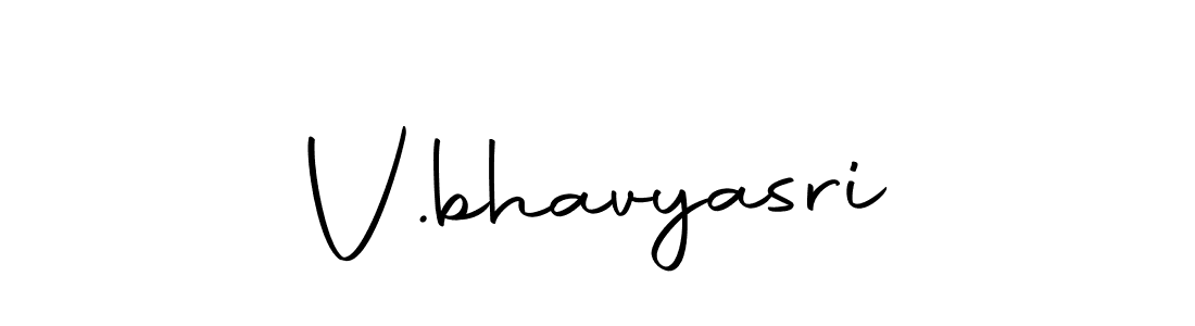 Make a beautiful signature design for name V.bhavyasri. With this signature (Autography-DOLnW) style, you can create a handwritten signature for free. V.bhavyasri signature style 10 images and pictures png