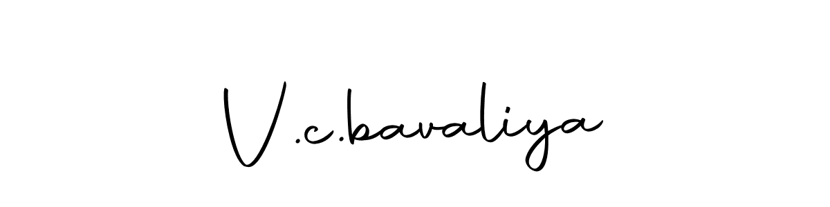 V.c.bavaliya stylish signature style. Best Handwritten Sign (Autography-DOLnW) for my name. Handwritten Signature Collection Ideas for my name V.c.bavaliya. V.c.bavaliya signature style 10 images and pictures png