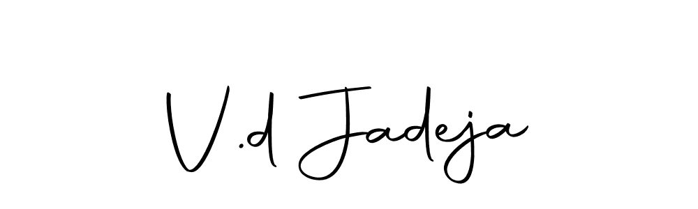 How to Draw V.d Jadeja signature style? Autography-DOLnW is a latest design signature styles for name V.d Jadeja. V.d Jadeja signature style 10 images and pictures png