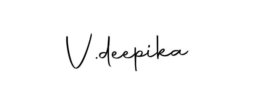 You can use this online signature creator to create a handwritten signature for the name V.deepika. This is the best online autograph maker. V.deepika signature style 10 images and pictures png