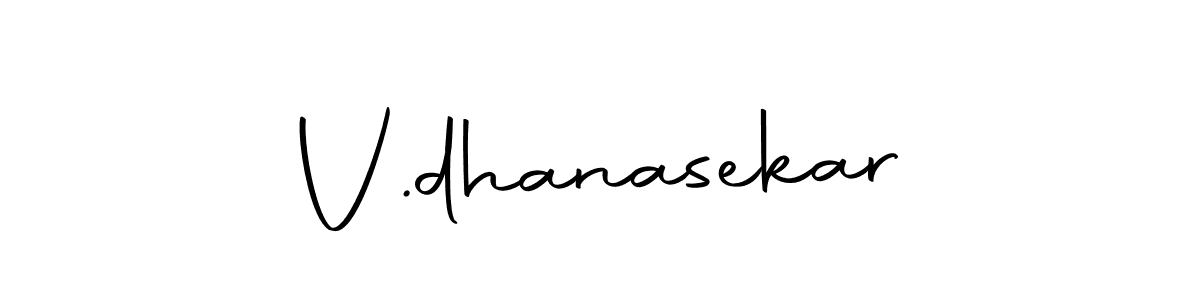 V.dhanasekar stylish signature style. Best Handwritten Sign (Autography-DOLnW) for my name. Handwritten Signature Collection Ideas for my name V.dhanasekar. V.dhanasekar signature style 10 images and pictures png