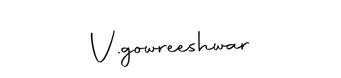 if you are searching for the best signature style for your name V.gowreeshwar. so please give up your signature search. here we have designed multiple signature styles  using Autography-DOLnW. V.gowreeshwar signature style 10 images and pictures png