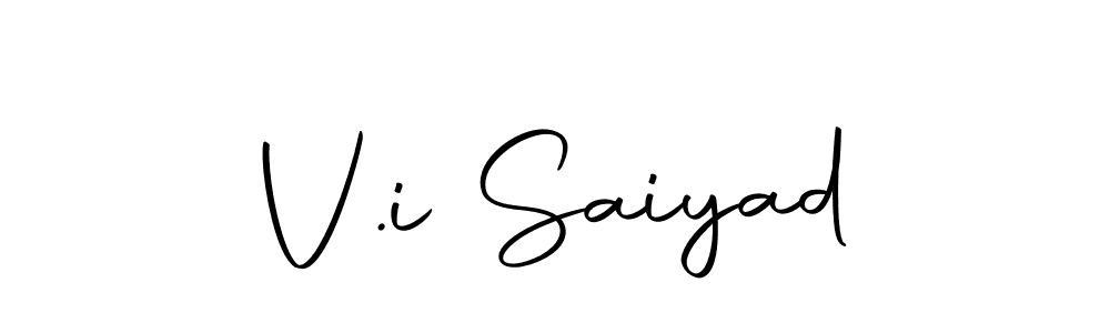 Also You can easily find your signature by using the search form. We will create V.i Saiyad name handwritten signature images for you free of cost using Autography-DOLnW sign style. V.i Saiyad signature style 10 images and pictures png