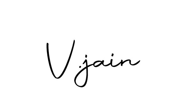 Also You can easily find your signature by using the search form. We will create V.jain name handwritten signature images for you free of cost using Autography-DOLnW sign style. V.jain signature style 10 images and pictures png