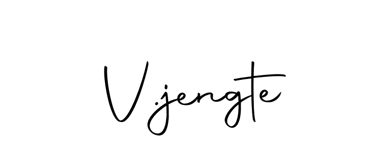 How to make V.jengte signature? Autography-DOLnW is a professional autograph style. Create handwritten signature for V.jengte name. V.jengte signature style 10 images and pictures png