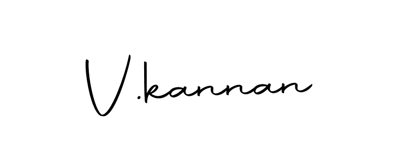 The best way (Autography-DOLnW) to make a short signature is to pick only two or three words in your name. The name V.kannan include a total of six letters. For converting this name. V.kannan signature style 10 images and pictures png