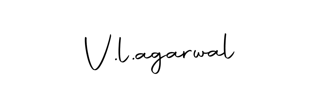 V.l.agarwal stylish signature style. Best Handwritten Sign (Autography-DOLnW) for my name. Handwritten Signature Collection Ideas for my name V.l.agarwal. V.l.agarwal signature style 10 images and pictures png