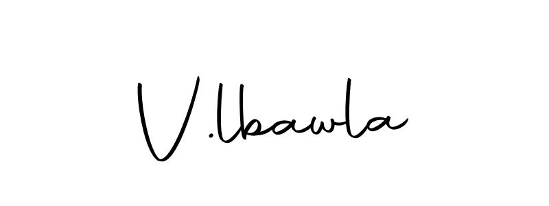Also we have V.lbawla name is the best signature style. Create professional handwritten signature collection using Autography-DOLnW autograph style. V.lbawla signature style 10 images and pictures png