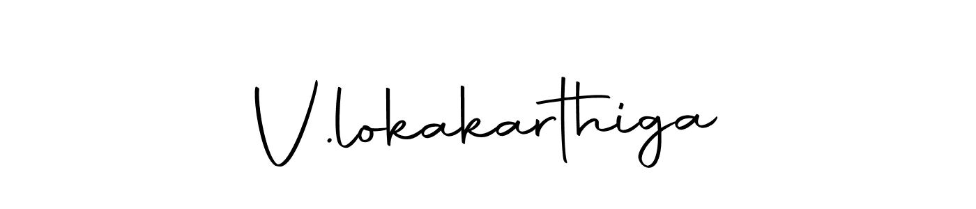 Best and Professional Signature Style for V.lokakarthiga. Autography-DOLnW Best Signature Style Collection. V.lokakarthiga signature style 10 images and pictures png