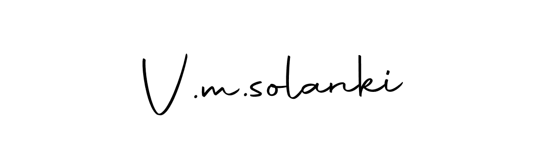 You can use this online signature creator to create a handwritten signature for the name V.m.solanki. This is the best online autograph maker. V.m.solanki signature style 10 images and pictures png