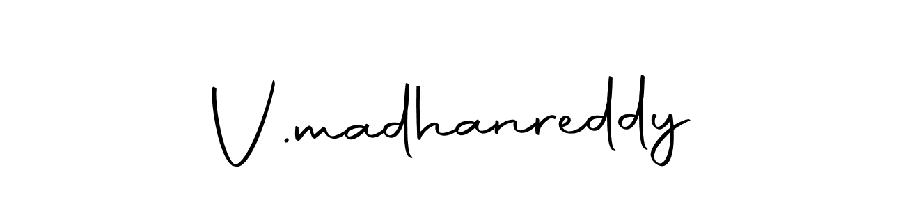 V.madhanreddy stylish signature style. Best Handwritten Sign (Autography-DOLnW) for my name. Handwritten Signature Collection Ideas for my name V.madhanreddy. V.madhanreddy signature style 10 images and pictures png