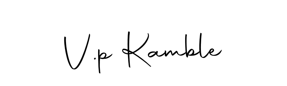 Also we have V.p Kamble name is the best signature style. Create professional handwritten signature collection using Autography-DOLnW autograph style. V.p Kamble signature style 10 images and pictures png