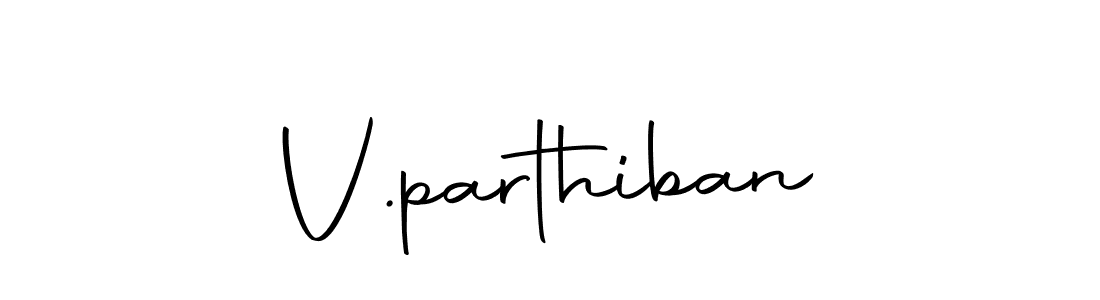 You should practise on your own different ways (Autography-DOLnW) to write your name (V.parthiban) in signature. don't let someone else do it for you. V.parthiban signature style 10 images and pictures png