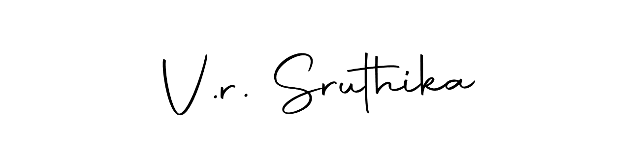 Best and Professional Signature Style for V.r. Sruthika. Autography-DOLnW Best Signature Style Collection. V.r. Sruthika signature style 10 images and pictures png