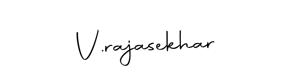 Design your own signature with our free online signature maker. With this signature software, you can create a handwritten (Autography-DOLnW) signature for name V.rajasekhar. V.rajasekhar signature style 10 images and pictures png