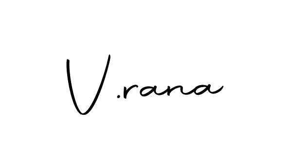 How to Draw V.rana signature style? Autography-DOLnW is a latest design signature styles for name V.rana. V.rana signature style 10 images and pictures png