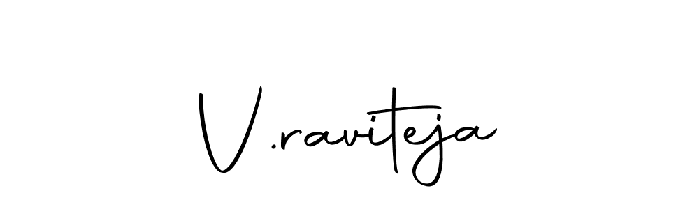 You should practise on your own different ways (Autography-DOLnW) to write your name (V.raviteja) in signature. don't let someone else do it for you. V.raviteja signature style 10 images and pictures png