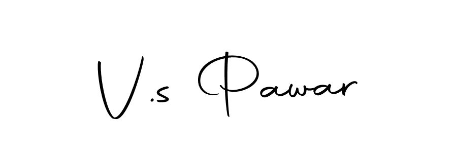 Design your own signature with our free online signature maker. With this signature software, you can create a handwritten (Autography-DOLnW) signature for name V.s Pawar. V.s Pawar signature style 10 images and pictures png