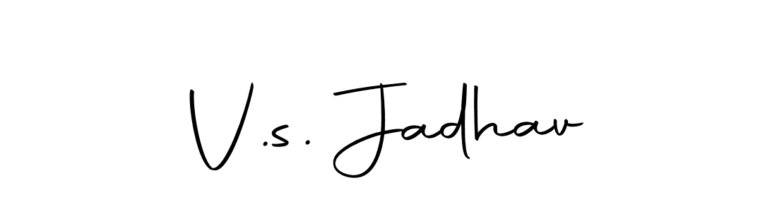 if you are searching for the best signature style for your name V.s. Jadhav. so please give up your signature search. here we have designed multiple signature styles  using Autography-DOLnW. V.s. Jadhav signature style 10 images and pictures png