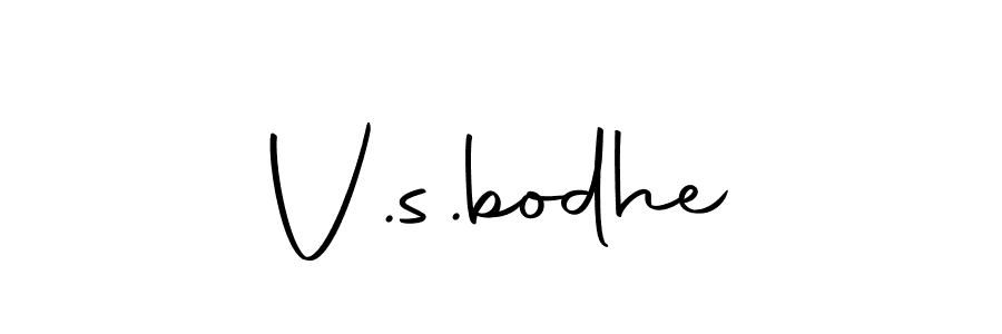 How to make V.s.bodhe signature? Autography-DOLnW is a professional autograph style. Create handwritten signature for V.s.bodhe name. V.s.bodhe signature style 10 images and pictures png