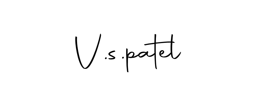 Also we have V.s.patel name is the best signature style. Create professional handwritten signature collection using Autography-DOLnW autograph style. V.s.patel signature style 10 images and pictures png