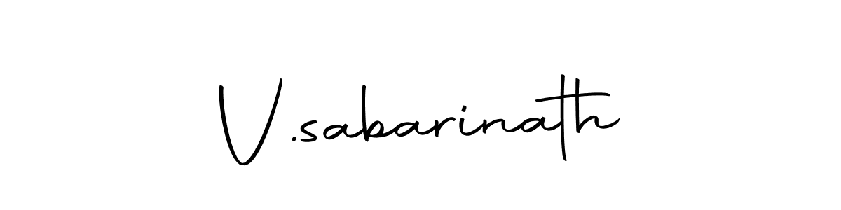 Make a short V.sabarinath signature style. Manage your documents anywhere anytime using Autography-DOLnW. Create and add eSignatures, submit forms, share and send files easily. V.sabarinath signature style 10 images and pictures png