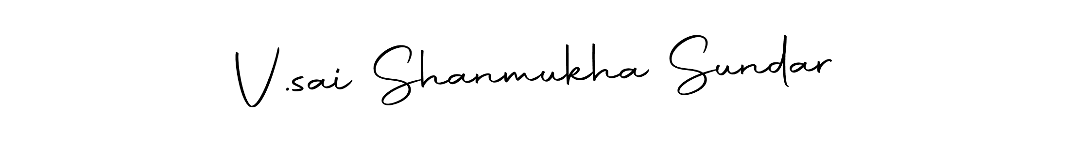 if you are searching for the best signature style for your name V.sai Shanmukha Sundar. so please give up your signature search. here we have designed multiple signature styles  using Autography-DOLnW. V.sai Shanmukha Sundar signature style 10 images and pictures png