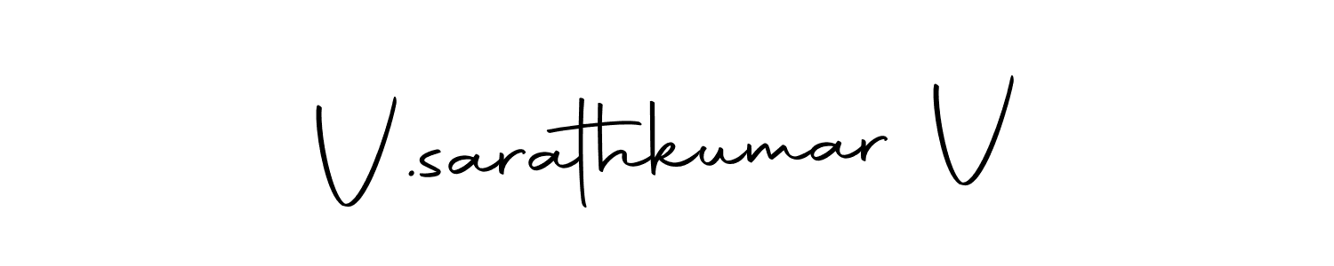 How to make V.sarathkumar V signature? Autography-DOLnW is a professional autograph style. Create handwritten signature for V.sarathkumar V name. V.sarathkumar V signature style 10 images and pictures png
