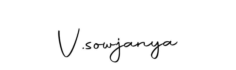 How to Draw V.sowjanya signature style? Autography-DOLnW is a latest design signature styles for name V.sowjanya. V.sowjanya signature style 10 images and pictures png
