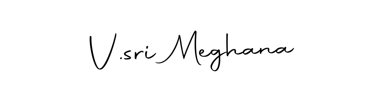 How to make V.sri Meghana signature? Autography-DOLnW is a professional autograph style. Create handwritten signature for V.sri Meghana name. V.sri Meghana signature style 10 images and pictures png