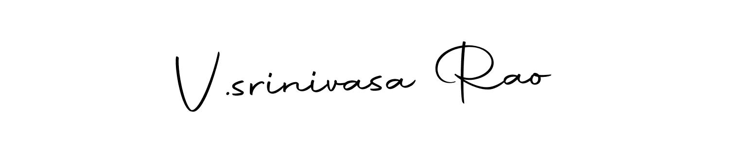 The best way (Autography-DOLnW) to make a short signature is to pick only two or three words in your name. The name V.srinivasa Rao include a total of six letters. For converting this name. V.srinivasa Rao signature style 10 images and pictures png