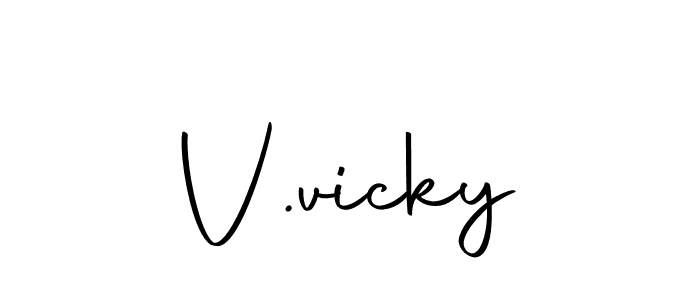 Best and Professional Signature Style for V.vicky. Autography-DOLnW Best Signature Style Collection. V.vicky signature style 10 images and pictures png