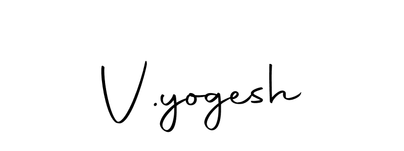 It looks lik you need a new signature style for name V.yogesh. Design unique handwritten (Autography-DOLnW) signature with our free signature maker in just a few clicks. V.yogesh signature style 10 images and pictures png