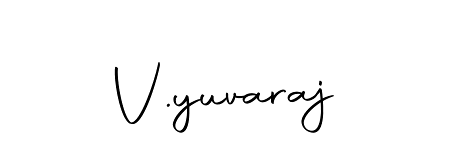 Also we have V.yuvaraj name is the best signature style. Create professional handwritten signature collection using Autography-DOLnW autograph style. V.yuvaraj signature style 10 images and pictures png