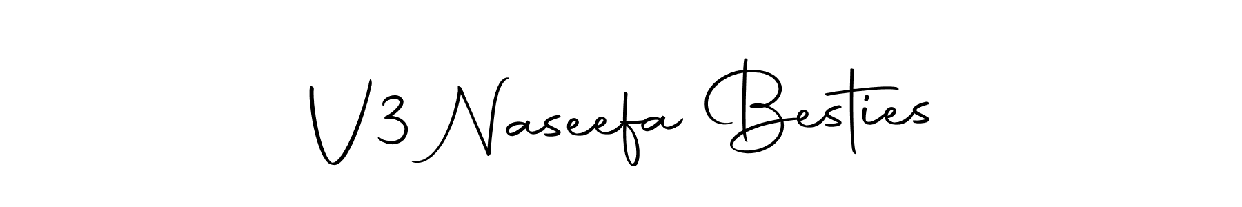 You should practise on your own different ways (Autography-DOLnW) to write your name (V3 Naseefa Besties) in signature. don't let someone else do it for you. V3 Naseefa Besties signature style 10 images and pictures png