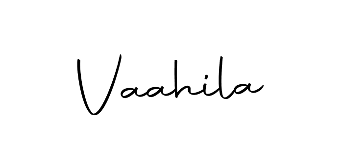 Here are the top 10 professional signature styles for the name Vaahila. These are the best autograph styles you can use for your name. Vaahila signature style 10 images and pictures png