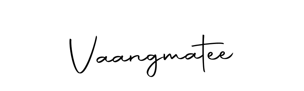 How to make Vaangmatee signature? Autography-DOLnW is a professional autograph style. Create handwritten signature for Vaangmatee name. Vaangmatee signature style 10 images and pictures png