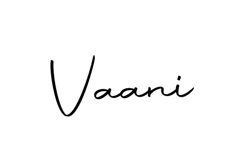 Make a beautiful signature design for name Vaani. With this signature (Autography-DOLnW) style, you can create a handwritten signature for free. Vaani signature style 10 images and pictures png
